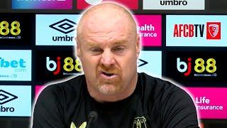 'I told them the truth and then they DON'T WANT THE TRUTH!' | Sean Dyche | Bournemouth 1-0 Everton