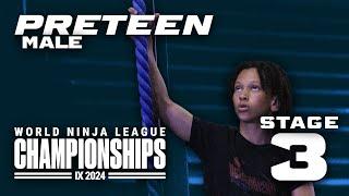 Preteen Male | Stage 3 | 2024 World Ninja League Championships