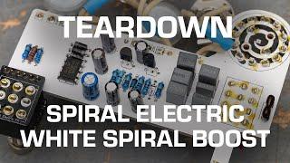 Spiral Electric FX White Spiral Boost Teardown! See what's inside!