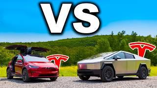 One CLEAR Winner! | Tesla Model X VS Cybertruck (2024 Review)