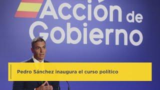 Pedro Sánchez inaugura el curso político