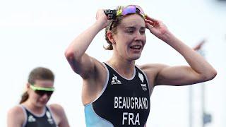 Cassandre Beaugrand brings home gold for France in women's triathlon | Paris Olympics | NBC Sports