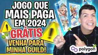 Jogo NFT Pagando TODO DIA! Virei LÍDER de Guilda no Epic Ballad