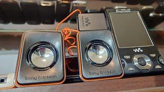 Sony Ericsson Walkman speakers #unboxing and presenting