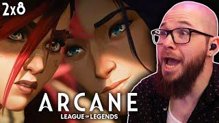 AYYO??!! | ARCANE Season 2 Episode 8 Reaction | League of Legends Player Reacts