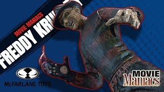 McFarlane Toys Movie Maniacs Series 1 Freddy Krueger | Video Re Review HORROR