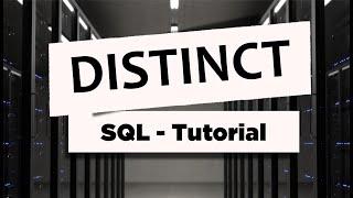 SQL Tutorial deutsch - SELECT DISTINCT