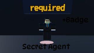 Roblox Ultimate Skibidi Toilet Roleplay 2 How to get Secret Agent and "???" Badge