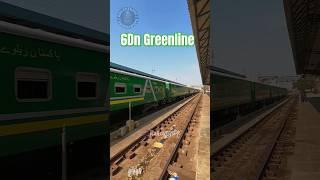 Greenline Express Luxury Train of Pakistan Railway #shorts #railoverspk #greenlineexpress