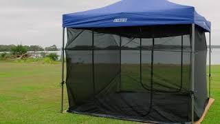 Imagine where you could use this multi-purpose Gazebo - add walls, a mozzie net or create a room