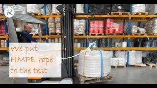 HMPE rope: We test how strong it is - RopesDirect