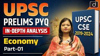 UPSC Prelims PYQ Analysis (2019-2024) | Economy (Part-I) | Prelims 2025 | Drishti IAS English