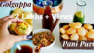 How to Make Pani Poori at Home | Easy Pani Puri | ഈസി ആയി വീട്ടിൽ പാനി പൂരി | Golgappa  | Ep: 850