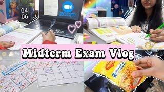 Midterm Exam Week Vlog| Online Revision, Midterm Exam of Science and Maths Vlog| Pragati Shreya 