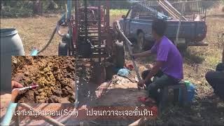 การเจาะน้ำบาดาล แบบ บ่อเปิด หรือบ่อเปลือย ( Groundwater drilling Open hole)