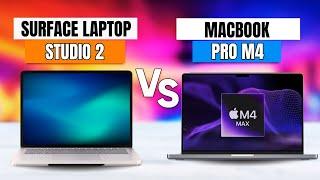 M4 MacBook Pro Vs Surface Laptop Studio 2 | Which is Better?