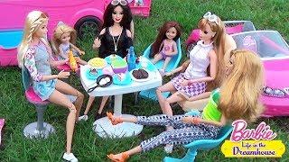 Мультик Барби Зарядка на пикнике в Автодомике Куклы для девочек Dolls  Barbie Original Toys