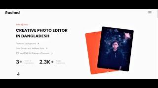 How To Make a Photographer Profile Web Page Html Css Js' Project King Code Review 2022 .