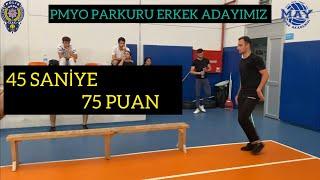 PMYO 2022 GÜNCEL PARKUR 45 SANİYE / 75 PUAN #pmyo #pomem #bekçilik