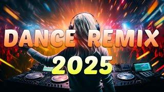 DANCE PARTY SONGS 2025 - Mashups & Remixes Of Popular Songs - DJ Remix Club Music Dance Mix 2025