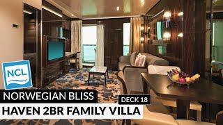 Norwegian Bliss | Haven 2-Bedroom Family Villa with Balcony Tour & Review 4K | Category H6