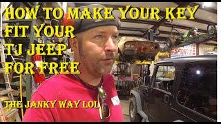 How To Modify Your Door Lock Cylinder To Work With Your Ignition Key On Your TJ Jeep