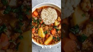 HIGH-PROTEIN, LOW-CALORIE VEGAN SUPER STEW. High iron, excellent for gut health. Eat this every week