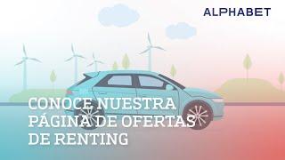 Descubre nuestras mejores ofertas de renting | Alphabet España