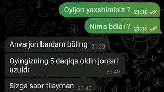 OYIM BILAN SO'NGI SUHBAT  ...(1-QISM) KASALLIKNING ANIQLANISHI