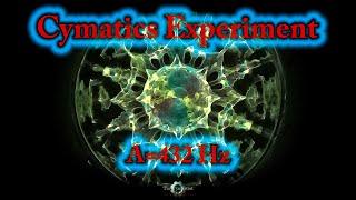 CYMATICS-CIMATICA-CYMATIC: Experiment 9 (432 Hz)