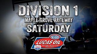 Lucas Oil Drag Racing Series Division 1 Maple Grove Raceway - Saturday