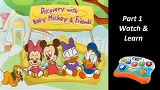 Baby Mickey & Friends (V.Smile) (Playthrough) Part 1 - Watch & Learn