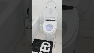 Experience comfort and convenience with Smart Toilet.#bathroom #smarttoilet #homarysmarttoilet