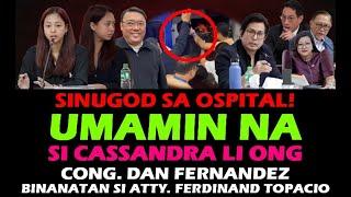 Grabe to! Cassandra Ong may Nakakagulat ng inamin sa mga Congresman!