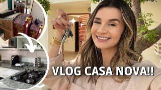 VLOG DA MUDANÇA - MUDEI DE CASA!!!