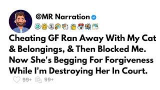 Updated: Cheating GF Ran Away With My Cat & Belongings, & Then Blocked Me. Now She's Begging For...