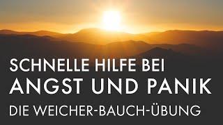 Schnelle Hilfe bei Angst und Panik: Die Weicher-Bauch-Übung * von Minddrops