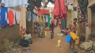 LIFE INSIDE A HUMBLE LOCAL COMMUNITY IN AFRICA  UGANDA KAMPALA -KIROMBE