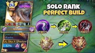 TOP GLOBAL MARTIS BEST BUILD AND EMBLEM FOR SOLO RANK 2023!!  ( Must try )