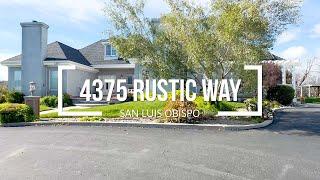 4375 Rustic Way, San Luis Obispo CA 93401 UNBRANDED Updated