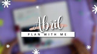 Plan with me | Abril de 2020 | Bullet Journal | BORA SIMPLIFICAR