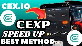 CEX.io Airdrop: Earn $5000 with the CEX.io Power Tap Airdrop – Boost Your Mining Speed Per Hour!