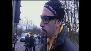 Sacha Baron Cohen's 'Ali G' joins environmental protest (Best of Ali G, 2000)