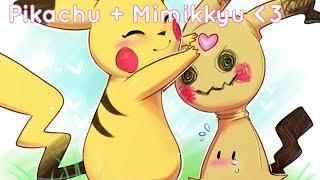 ► Speedpaint: Mimikkyu makes a friend! - by Helixel