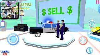Dude Theft Wars: Open World Sandbox Simulator BETA - Police Cars | Android Gameplay HD