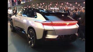 The marvel of technology in 2020 ,electric cars-Faraday Future FF91 Impressions