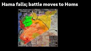 Syria War: Hama Falls; Battle of Homs is next