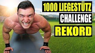 Sascha Huber macht 2000 Liegestütze in 1 Stunde! | Die 1000 Liegestütze Challenge