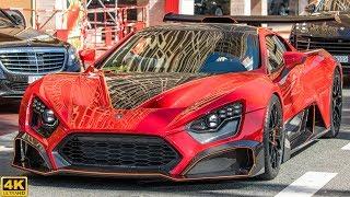 ZENVO TSR-S - OVERVIEW, rear wing in action and driving [2018 4K]