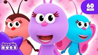 Here We Go Round The Happy Bugs  BOOGIE BUGS  MIX NURSERY RHYMES FOR KIDS